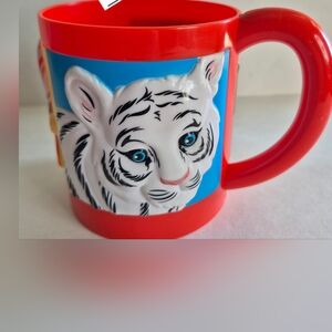 Ringling Circus Cup Mug. Plastic. 12 Oz.